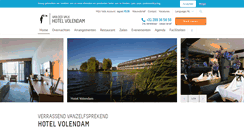 Desktop Screenshot of hotelvolendam.nl